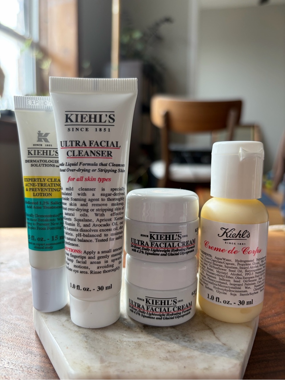 Kiehl's Skincare Travel Set - 5 Pieces